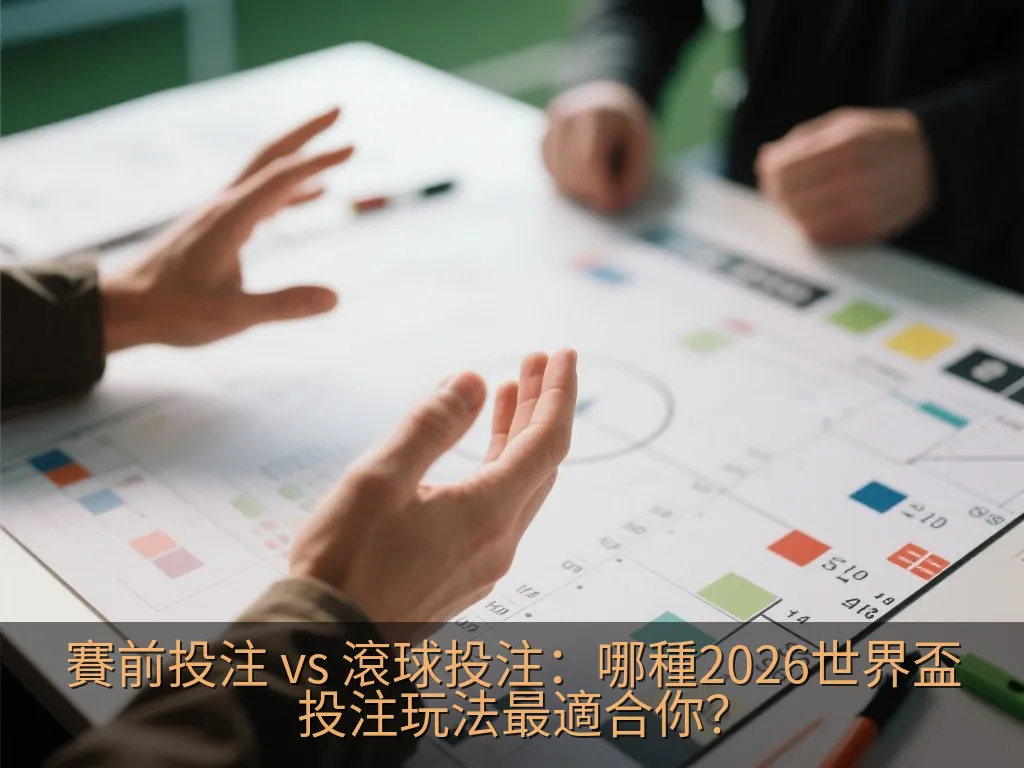 賽前投注 vs 滾球投注：哪種2026世界盃投注玩法最適合你？